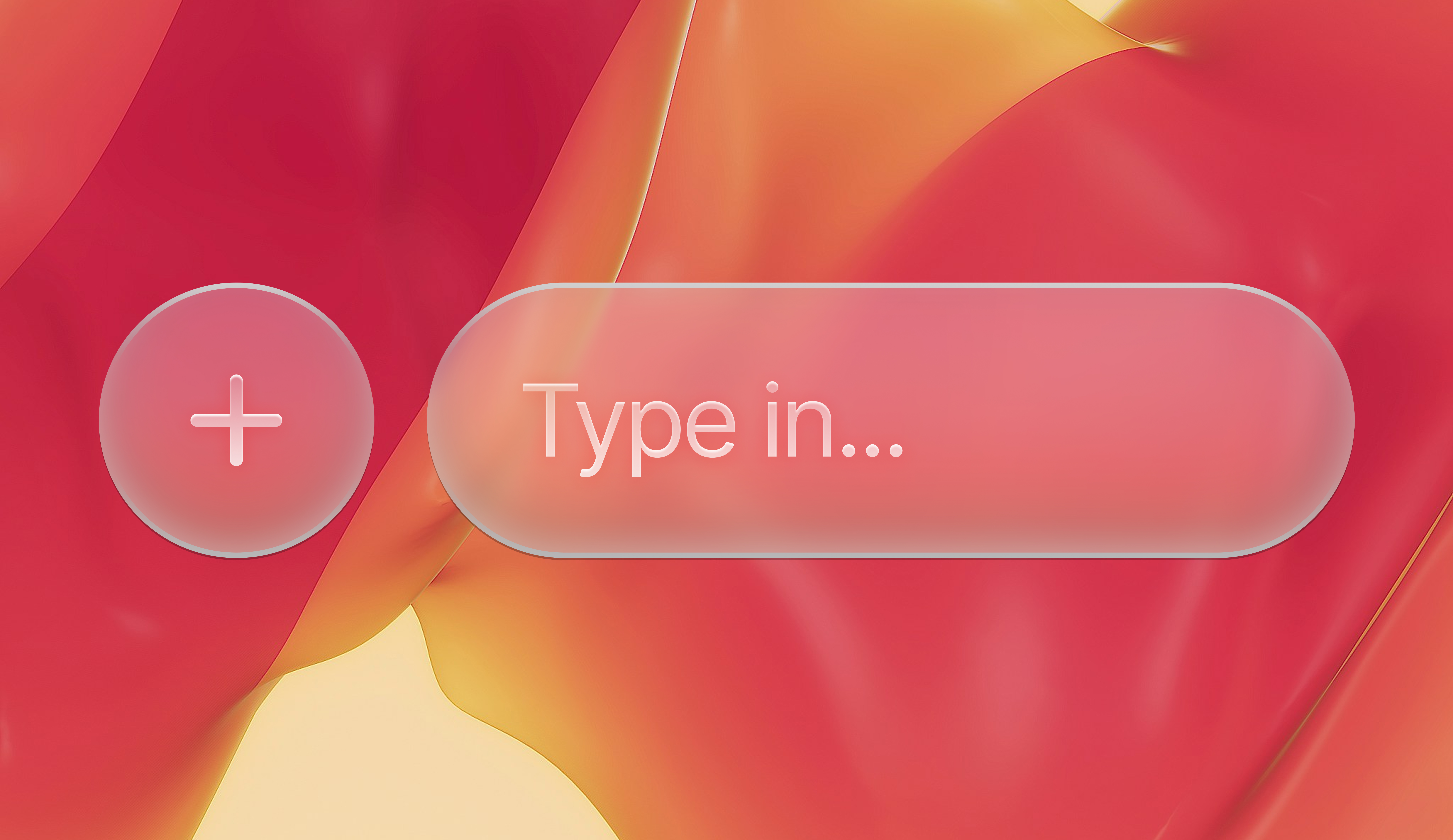 Glassmorphism UI